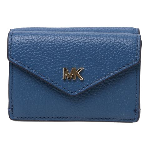 Michael Kors Money Pieces SM Trifold FLP Wllt Leather Black